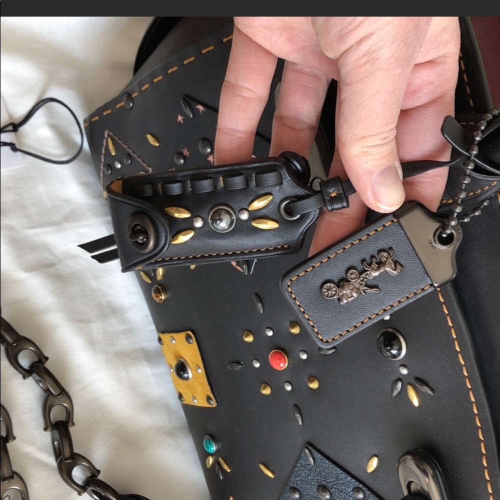 Coach swagger gemstones EUC